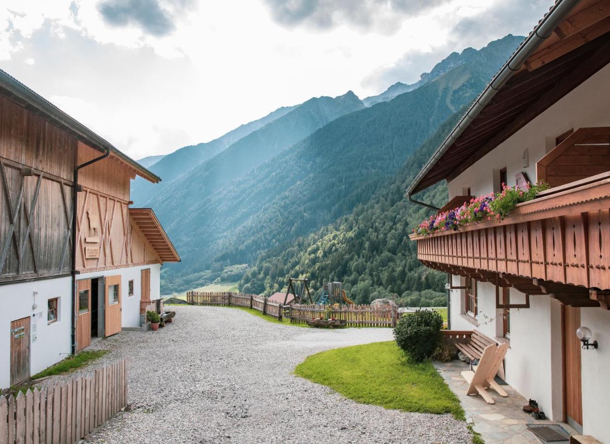 Huberhof Villa San Giuseppe in Anterselva Exteriör bild